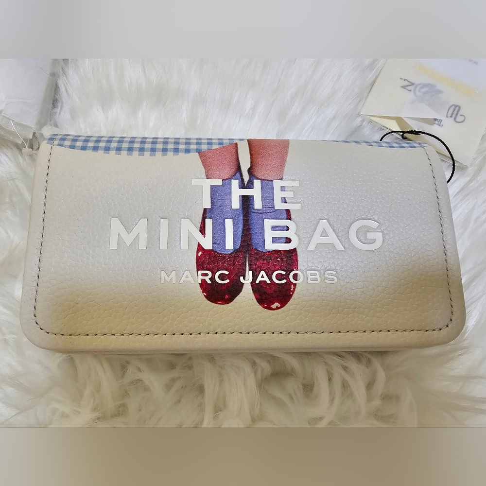 ❤️2XHP❤️ Marc JacobsXWizard Of Oz/The Ruby Slippers Leather Bag - Picture 5 of 11